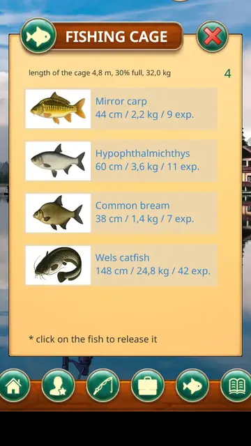 Fishing Baron: sumpen med spegelkarp, braxen och mal